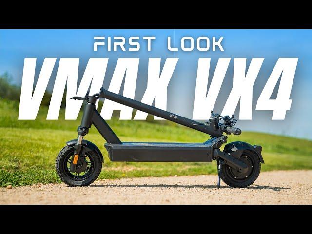 VMAX VX4 - FIRST Look At This Versatile Commuter