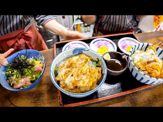 カツ丼！天ぷら！驚異的な人気を誇る関西のうどん蕎麦屋４選丨Japanese Street Food