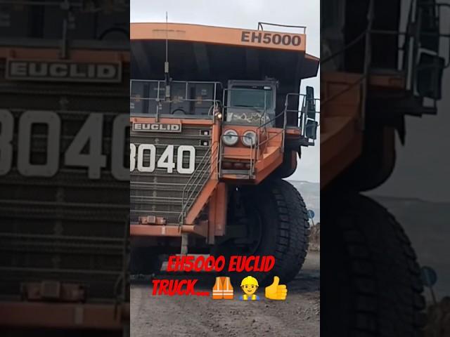 EUCLID DUMP TRUCK EH 5000 #dumptruck #openpit #mine #euclid #hitachi #shorts