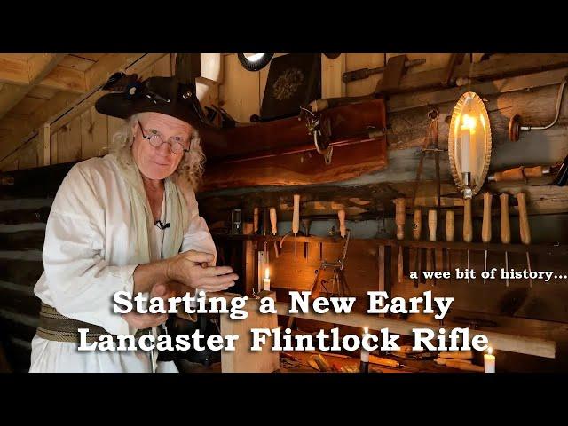 Building an Early Lancaster Flintlock Rifle (Part 1) | 1700's DIY Gun Build