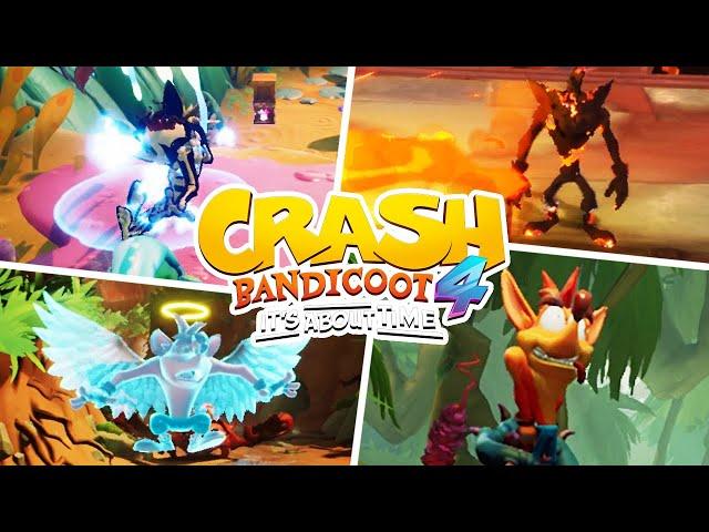 Crash Bandicoot 4: It's About Time - Death Animations