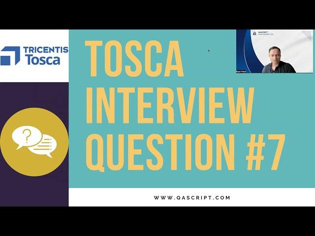 Tosca Realtime Interview Question #7: What issues did you face while using DEX with AOS?