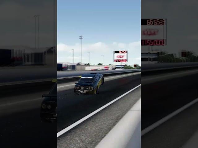 7000HP NISSAN SKYLINE R34 DOING A WHEELIE ON DRAG RACE - Assetto Corsa