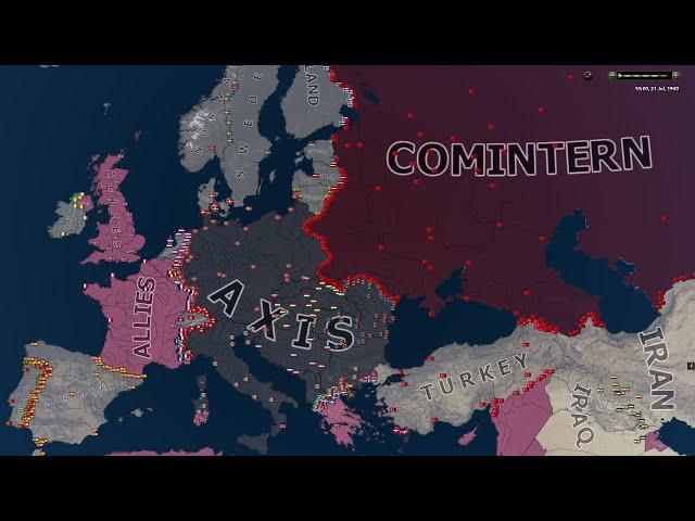 MAGNA EUROPA #5 - HOI4 Timelapse