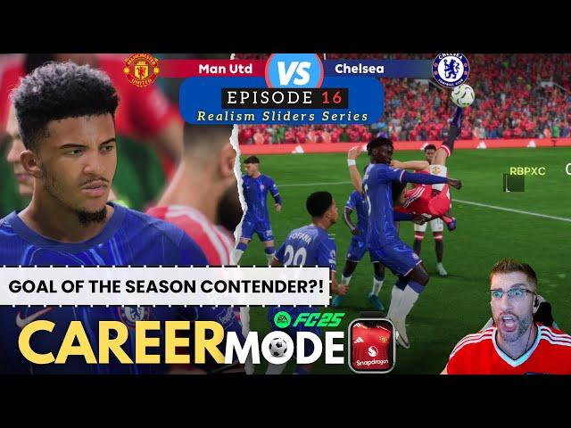 [TTB]#EAFC25 #MANUTD CAREER EP16 - GOAL OF THE SEASON CONTENDER?!- ANTH JAMES NEW PLAYER ROLES MOD!