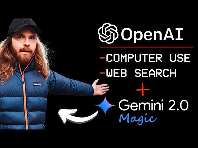 A Look At OpenAI AI Agent Tools + Gemini 2.0 Image Magic