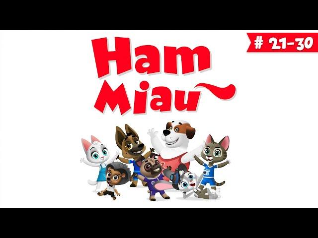 Desene animate pentru copii  Ham Miau  ep. 21-30