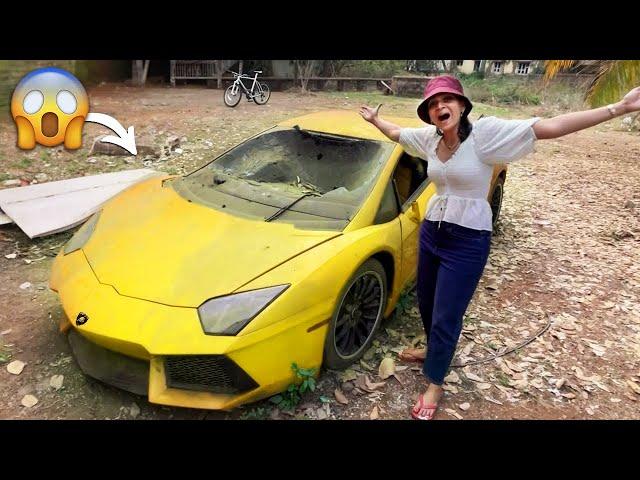 WE FOUND OLD BROKEN LAMBORGHINI