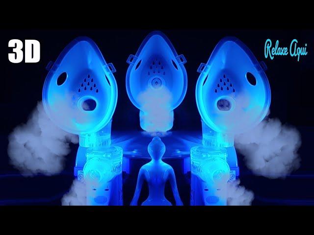 ASMR Aerosol 3D (Five nebulizers) Amazing white noise for sleep 