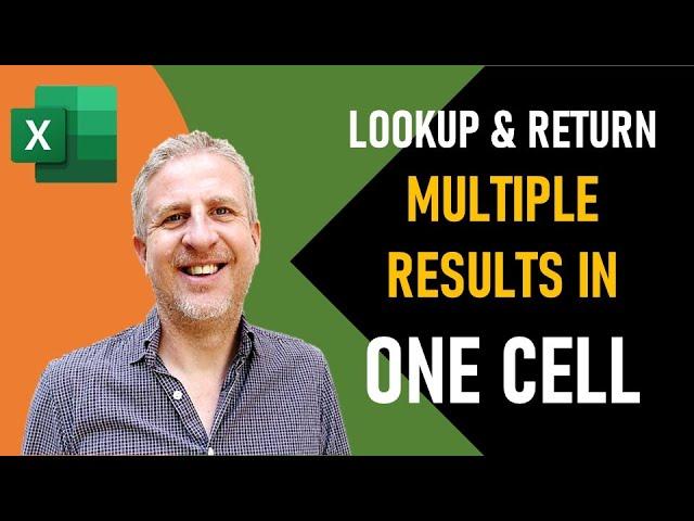 Lookup and Return Multiple Results into One Cell Separated by Comma or Similar Delimiter