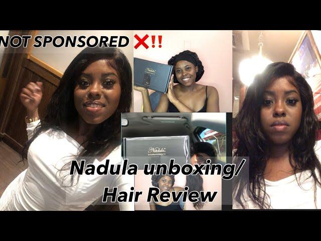 Unsponsored Nadula hair unboxing and Hair review|  is it worth it??? | Iamsmiley