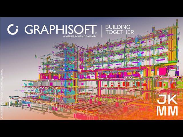 Industrial scale collaboration with IFC and Archicad - JKMM Architects - Hospital Nova