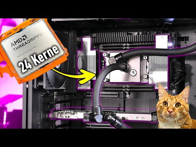 Kranke Performance!! 10.000€ Threadripper-Workstation für Misha Charoudin @mgcharoudin