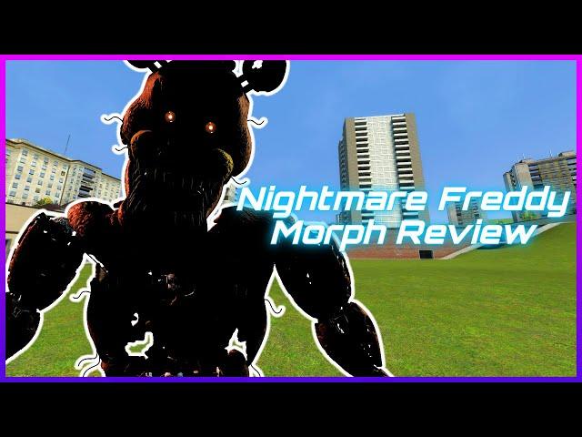 New Nightmare Freddy Morph! | Addon Review | Gmod FNaF