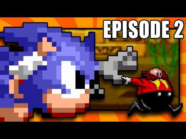 Sonic but he ate a MEGA MUSHROOM! Episode 2 | Sonic Rom Hack