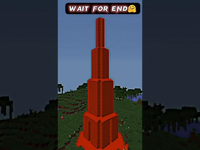 Easy Techno gamerz herobrine tower #shorts #build #trending