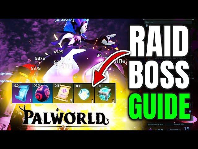 Palworld Raid Boss Guide: How to find and Beat Bellanoir (Including Rare Drops )