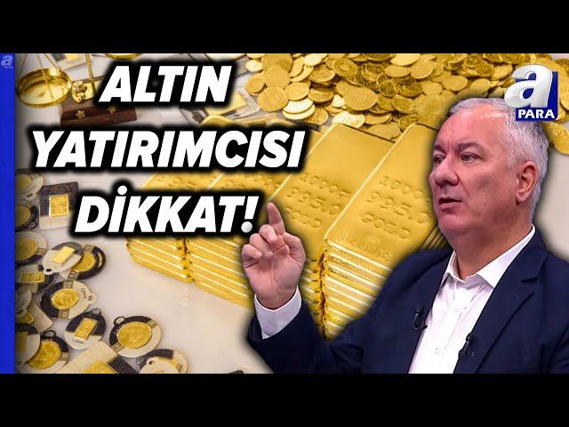 ONS Altın Ve Gram AltınTeknik Analizi! Selçuk Gönençler Değerlendirdi | A Para