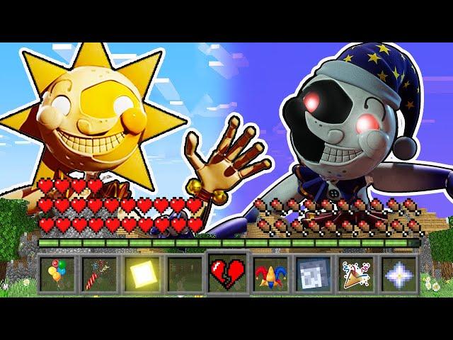 КАК ИГРАТЬ за АНИМАТРОНИКА СОЛНЦЕ и ЛУНУ в МАЙНКРАФТ ? ПРЕВРАЩЕНИЯ SCP SUNDROP & MOONDROP MINECRAFT