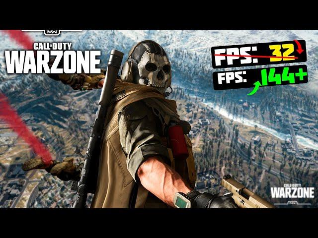 WARZONE FPS GUIDE 2021: Best PC Settings to boost FPS in Warzone