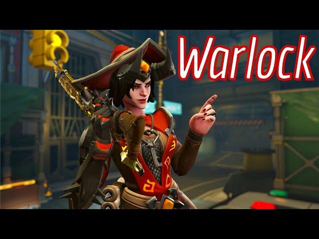 2023 Warlock Ashe Skin Demo (Golden Weapons)