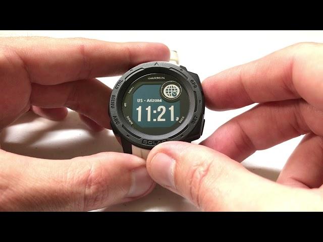 Garmin Instinct - Alternative Time Zone (Data Element and Renaming)