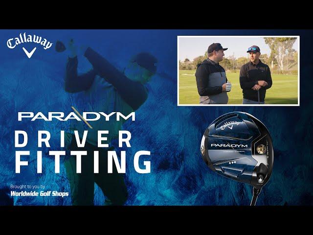 DRIVER FITTING: NEW Callaway Paradym | Ely Callaway Golf & Learning Center