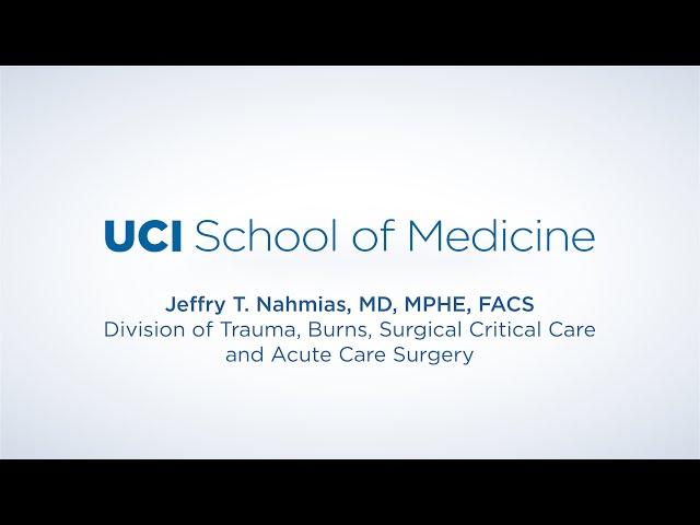 Division of Trauma, Burns, Surgical Critical Care and Acute Care Surgery