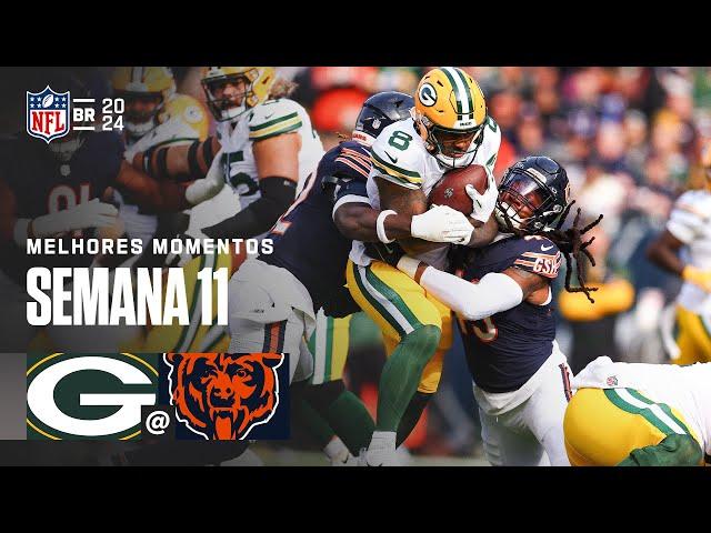 Green Bay Packers vs Chicago Bears | Melhores Momentos - NFL 2024