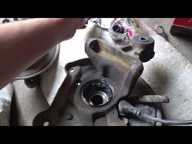 SUBARU ПОЧЕМУ загудел подшипник ЧТО ДЕЛАТЬ, ступицы ходили ДОЛГО? hub repair bearing replacement