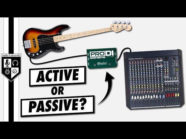 DI Box 101: Active vs Passive - Which is Best for Your Setup?