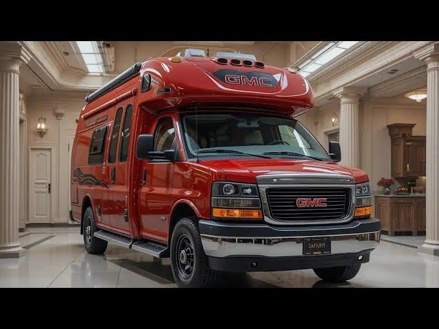 "2025 GMC Savana Explorer Camper | Classic Van Life Redefined!"