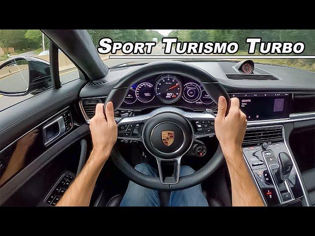 2018 Porsche Panamera Turbo Sport Turismo - 550hp Station Wagon (POV Binaural Audio)