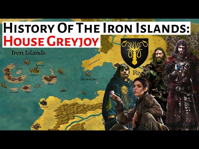 House Greyjoy: The Lord Reapers Of Pyke | Iron Islands History | House Of The Dragon History & Lore