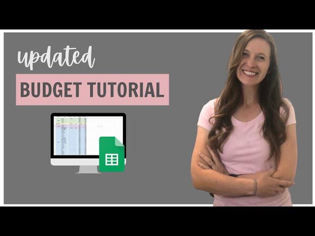 UPDATED Monthly Budget Template Google Sheets