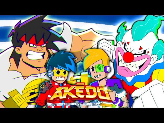 Jet Levels Up! | AKEDO: Ultimate Arcade Warriors | S01E01