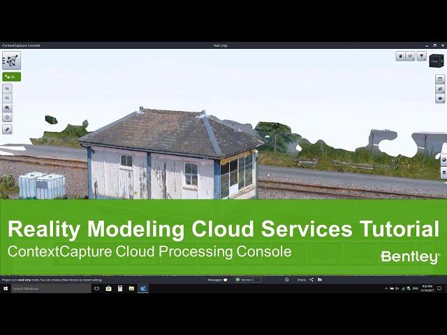 ContextCapture Cloud Processing Console: Hybrid Input