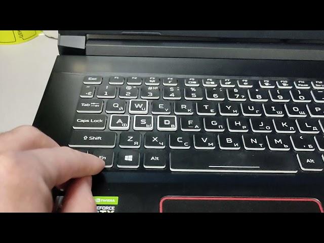 Acer Nitro 5 клавиша секретных функций лайфхак #shorts