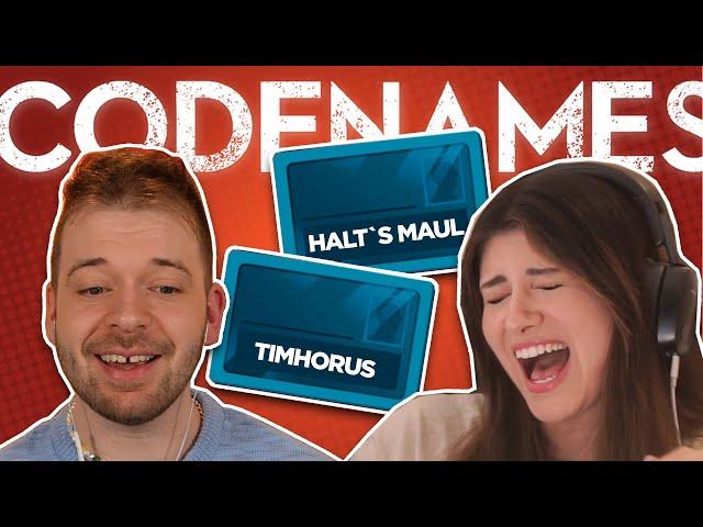 Wir BELEIDIGEN uns in Codenames | Mahluna, mienah, Nihachu