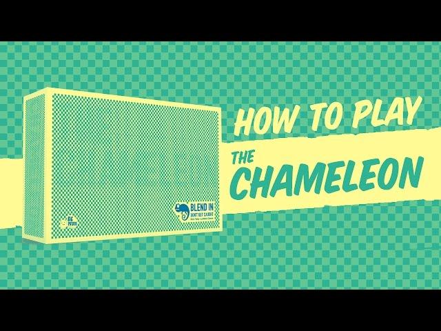 How to play: The Chameleon - The Family Party Game