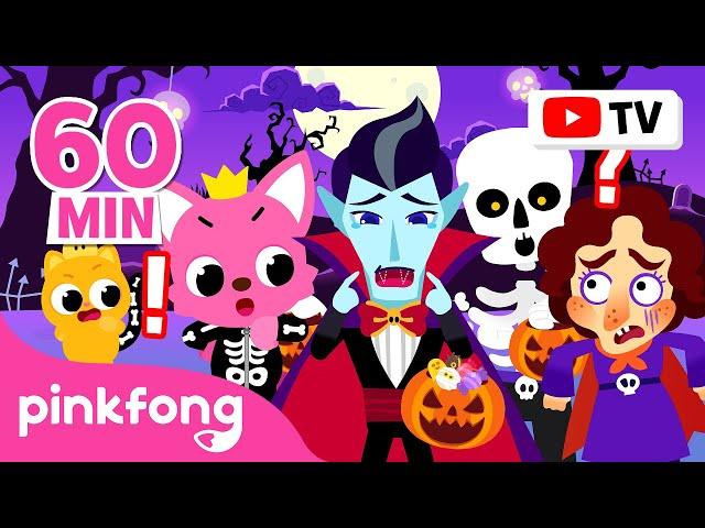 [Best of the Best] Spooky Cartoon for Kids ‍️ | 2024 Special | Zombie Shark | Pinkfong Official