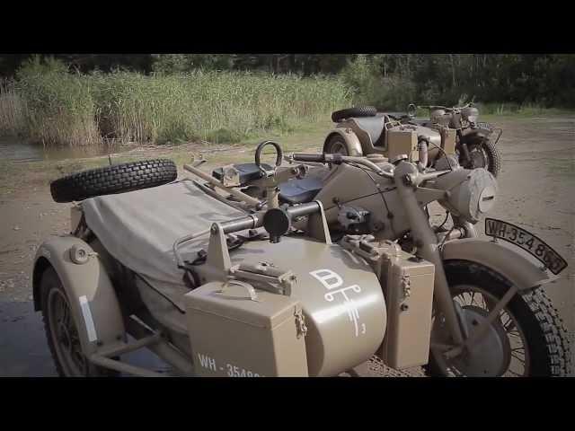 BMW R75 (1943) vs Zündapp KS750 (1944)