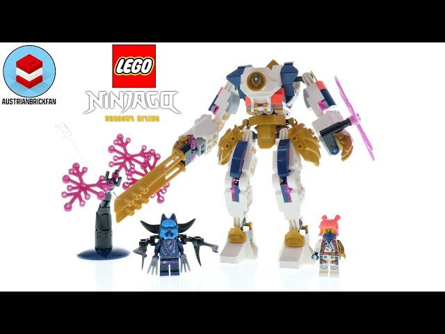 LEGO Ninjago 71807 Sora's Elemental Tech Mech – LEGO Speed Build Review