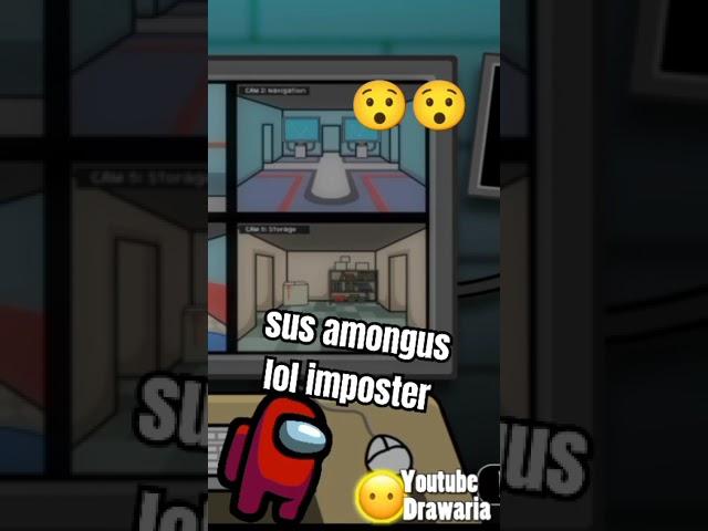 Amongus Sus Imposter  #shorts #amongus #funny #impossible #challenge Drawaria