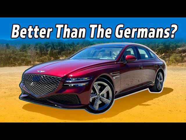 The 2022 Genesis G80 Sport Takes On BMW And Mercedes