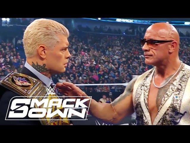 The Rock To Cody Rhodes: I Want Your Soul | WWE SmackDown Highlights 2/21/25 | WWE on USA