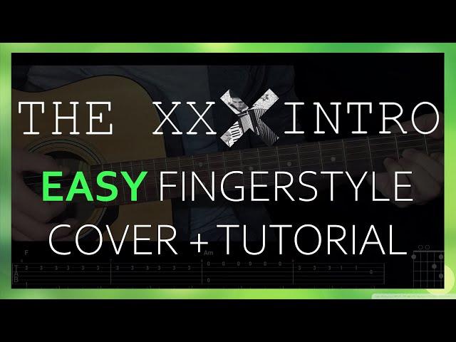 The XX - INTRO Guitar tutorial (lesson) EASY