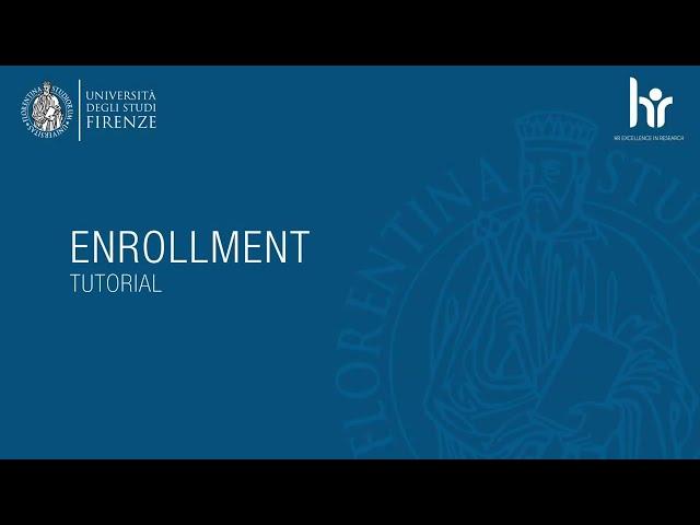 ONLINE ENROLLMENT TUTORIAL