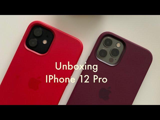 Unboxing iPhone 12 pro 