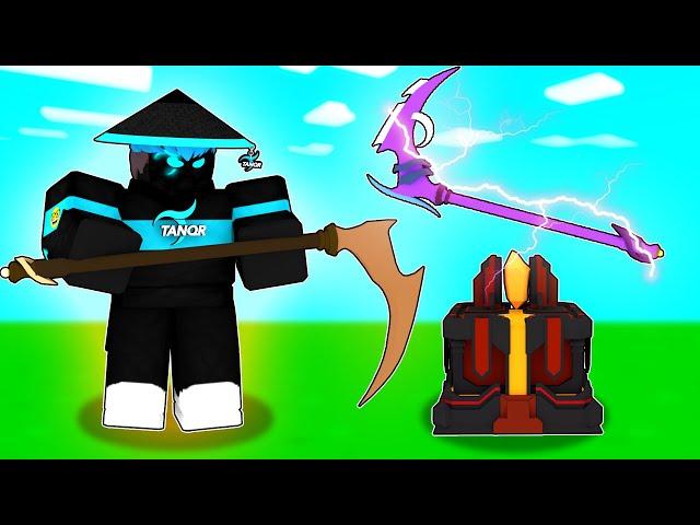 Crafting MYTHICAL SCYTHE and It's OP in Roblox Bedwars..